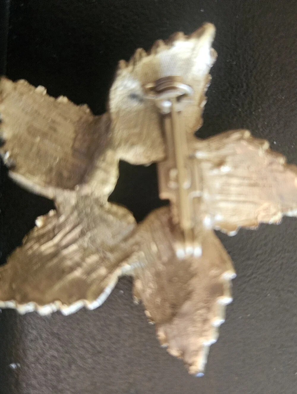 Vintage Leaf Brooch